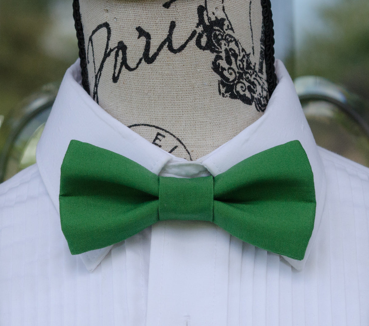 Green Bow Ties and Suspenders Mr. Bow Tie