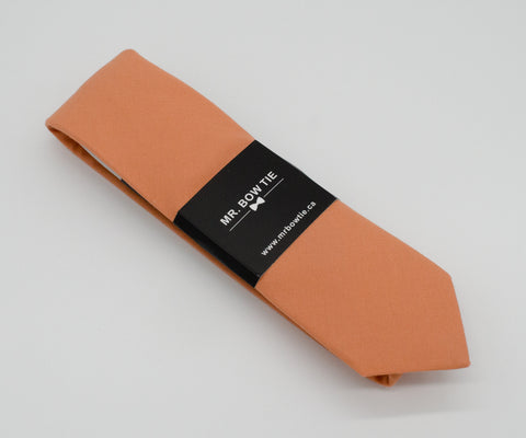Ochre Orange Neck Tie (79)