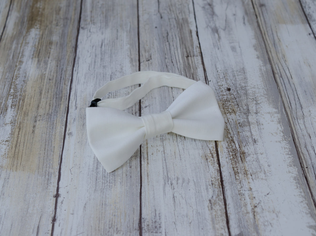 White Bow Ties (Off White Bow Tie) - Mr. Bow Tie