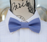 (38-260) Periwinkle Bow Tie and/or Suspenders - Mr. Bow Tie