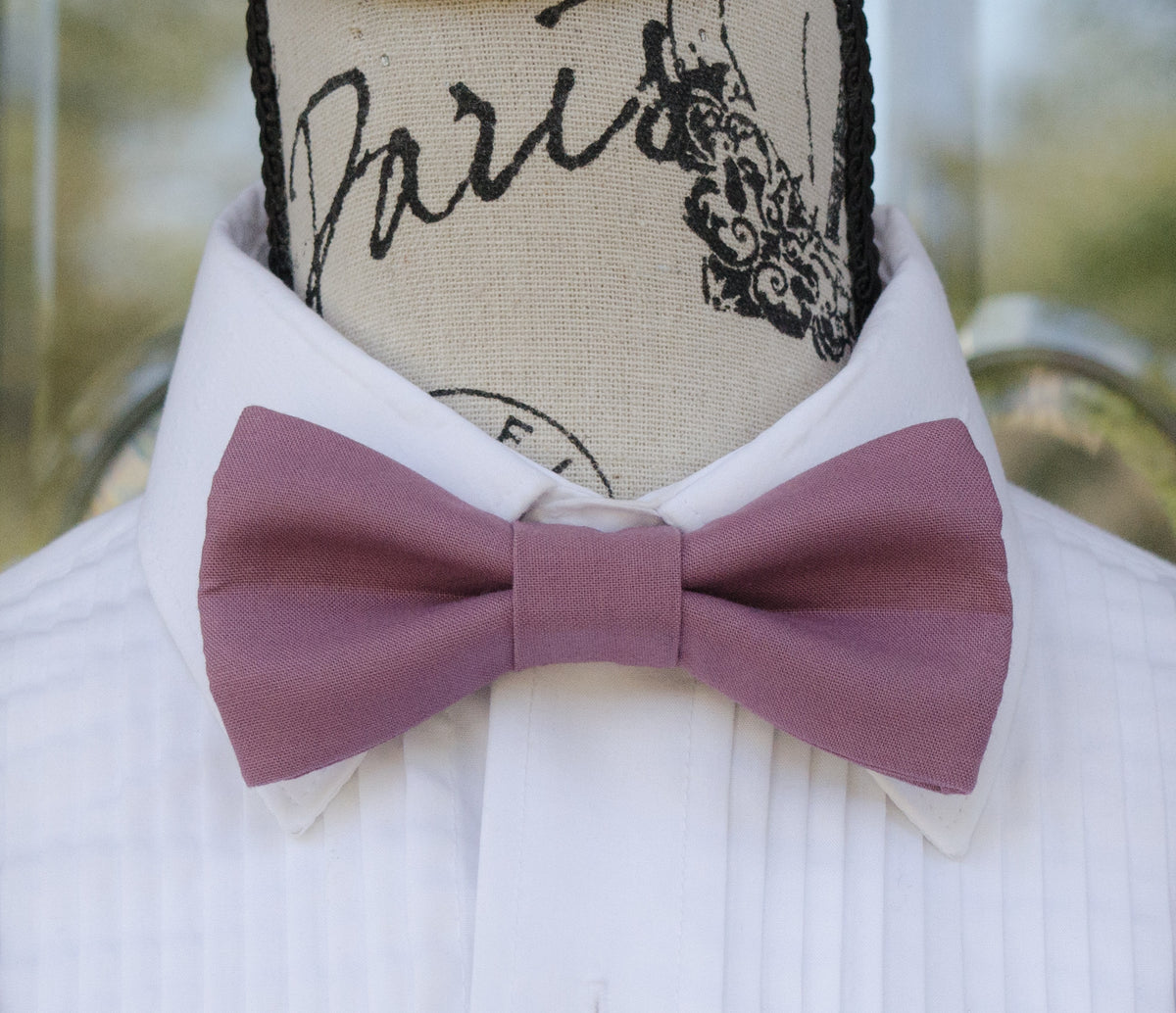 Purple Bow Ties and Suspenders (Plum Purple) Mr. Bow Tie