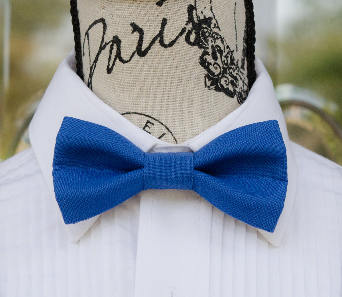 Blue Bow Ties and Suspenders (Regatta Royal Blue) Mr. Bow Tie
