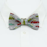 Holiday Retro Cars Bow Tie