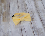 (01-23) Classic 30's Yellow Bow Tie - Mr. Bow Tie