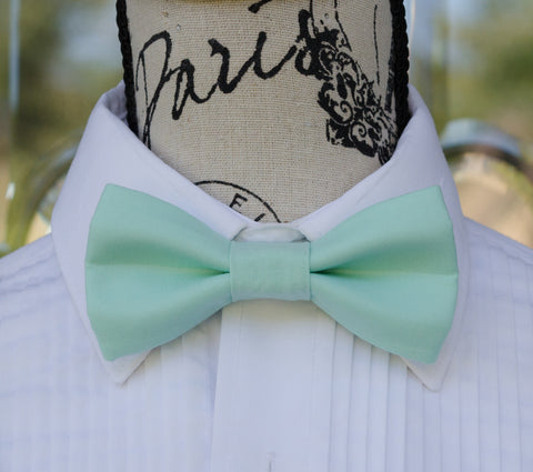 (51-34) Aqua Bow Tie - Mr. Bow Tie