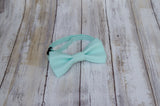 (51-34) Aqua Bow Tie - Mr. Bow Tie
