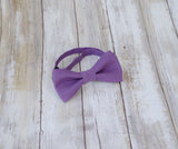 (31-139) Aubergine Bow Tie and/or Suspenders - Mr. Bow Tie