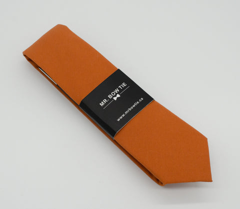 Autumn Orange Neck Tie (231)