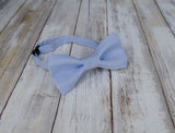 (42-32)  Baby Blue Bow Tie and/or Suspenders - Mr. Bow Tie