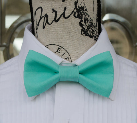 (46-269) Bermuda Blue Bow Tie - Mr. Bow Tie