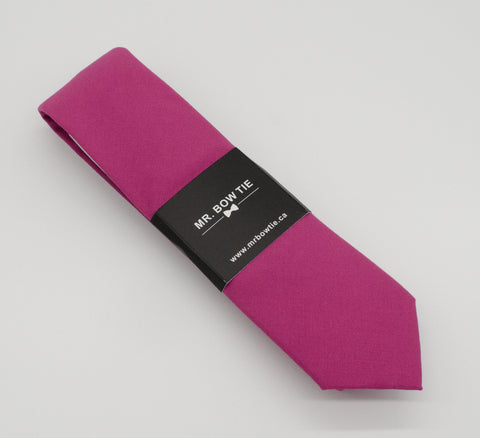 Berry Pink Neck Tie (214) On Sale $30.00