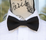 (69-99) Tux Black Bow Tie and/or Suspenders - Mr. Bow Tie