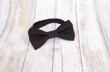 (69-99) Tux Black Bow Tie and/or Suspenders - Mr. Bow Tie