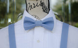 (42-64)  Blue Bow Tie and/or Suspenders - Mr. Bow Tie