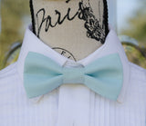 (44-84) Dusty Blue Bow Tie and/or Suspenders - Mr. Bow Tie