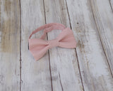 (11-195) Blush Pink Bow Tie - Mr. Bow Tie