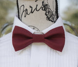 (21-18) Burgundy Bow Tie - Mr. Bow Tie