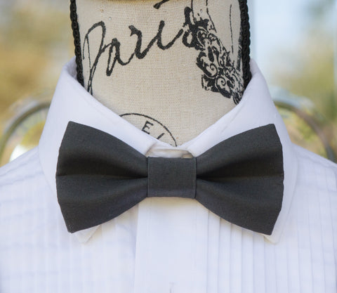 (68-284) Charcoal Gray Bow Tie - Mr. Bow Tie