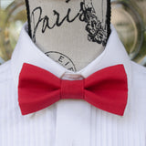 (19-16) Christmas Red Bow Tie - Mr. Bow Tie