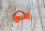 (08-209) Clementine Orange Bow Tie - Mr. Bow Tie