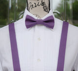 (31-381) Concord/Grape Bow Tie and/or Suspenders - Mr. Bow Tie