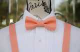 (09-147) Coral Bow Tie and/or Suspenders - Mr. Bow Tie