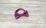 (31-139) Dahlia Purple Bow Tie - Mr. Bow Tie