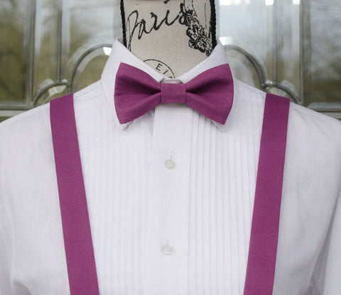 (31-389) Dahlia Bow Tie and/or Suspenders - Mr. Bow Tie