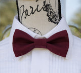 (21-114) Deep Burgundy Wine Bow Tie - Mr. Bow Tie