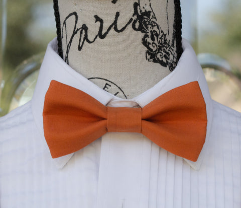 (05-231) Autumn Orange Bow Tie - Mr. Bow Tie