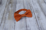 (05-231) Autumn Orange Bow Tie - Mr. Bow Tie