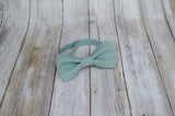 (54-38) Dusty Jade Bow Tie - Mr. Bow Tie