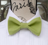 Matcha Green Bow Tie and/or Suspenders (344)