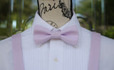 (28- 249) Light Lilac Bow Tie and/or Suspenders - Freesia - Mr. Bow Tie