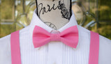 (14-190) Fuchsia Pink Bow Tie and/or Suspenders - Mr. Bow Tie