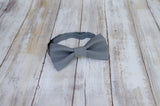 (66-202) Graphite Gray Bow Tie and/or Suspenders - Mr. Bow Tie