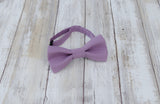 (31-380) Heather Purple Bow Tie and/or Suspenders - Mr. Bow Tie