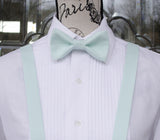 Ice Mint Bow Tie and/or Suspenders (169)