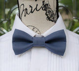 (39-218) Indigo Bow Tie and/or Suspenders - Mr. Bow Tie