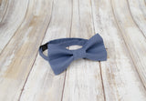 (39-218) Indigo Bow Tie and/or Suspenders - Mr. Bow Tie