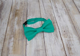(49-108) Jade Green Bow Tie and/or Suspenders - Mr. Bow Tie