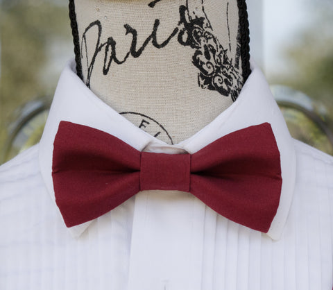 (20-150) Winterberry Red Bow Tie - Mr. Bow Tie
