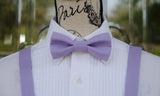 (36-164) Lavender Bow Tie and/or Suspenders - Mr. Bow Tie