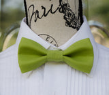 (59-192)  Olive Green Bow Tie - Mr. Bow Tie