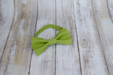 (59-192)  Olive Green Bow Tie - Mr. Bow Tie
