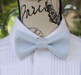 (42-63)  Light Blue Bow Tie and/or Suspenders - Mr. Bow Tie