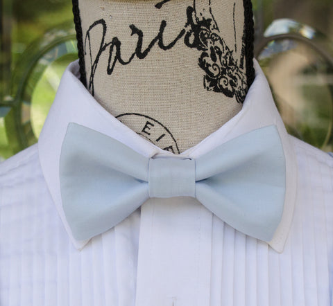 (42-63)  Light Blue Bow Tie - Mr. Bow Tie