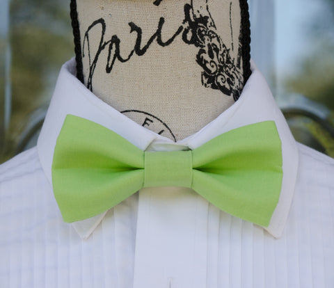 (58-75) Lime Green Bow Tie - Mr. Bow Tie