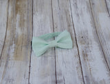 (55-132) Light Mint Green Bow Tie - Mr. Bow Tie