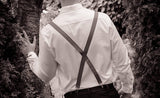 (51-34) Aqua Bow Tie and/or Suspenders - Mr. Bow Tie